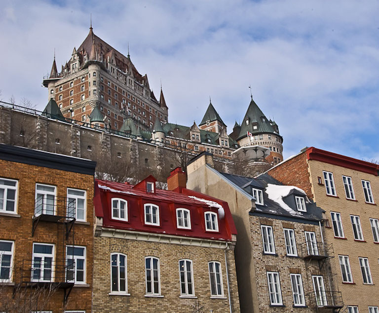 Old town rooftops